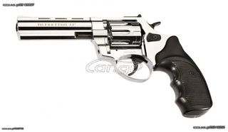 ZORAKI R1 4.5 REVOLVER SHINY CHROME 9mm Πιστόλι αντίγραφο starter pistol-ισχυρού κρότου Σηματοδοσίας