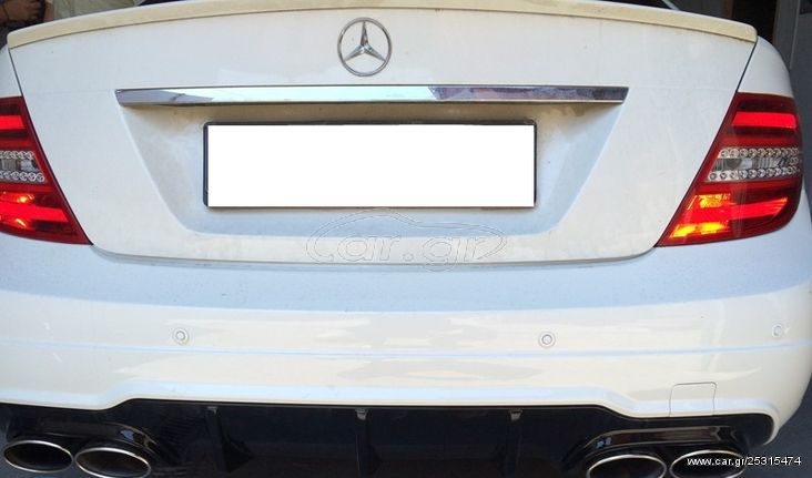 ΟΠΙΣΘΙΟΣ ΠΡΟΦΥΛΑΚΤΗΡΑΣ AMG LOOK ΓΙΑ MERCEDES-BENZ C-CLASS (W204)(FACELIFT)