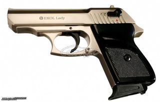 EKOL LADY SATIN 9mm Πιστόλι αντίγραφο starter pistol-ισχυρού κρότου Σηματοδοσίας