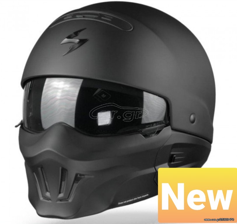 Kράνος Scorpion Exo-Combat Evo Solid helmet matte black