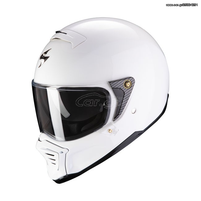 Κράνος Scorpion Exo-Fighter Solid helmet white