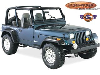 ΚΑΙΝΟΥΡΓΙΟ ΣΕΤ ΦΤΕΡΩΝ CUT OUT POCKET STYLE 6'' ΓΙΑ WRANGLER YJ ΑΠΟ ΤΗΝ BUSHWACKER