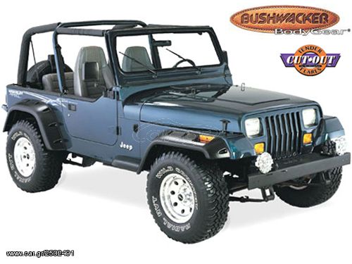 ΚΑΙΝΟΥΡΓΙΟ ΣΕΤ ΦΤΕΡΩΝ CUT OUT POCKET STYLE 6'' ΓΙΑ WRANGLER YJ ΑΠΟ ΤΗΝ BUSHWACKER