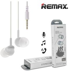 ΑΚΟΥΣΤΙΚΑ  Stereo Hi-Fi Handsfree Remax ΑΣΠΡΟ RM-605 (REMAX)