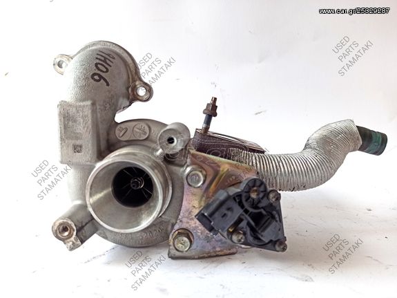 Turbo Ford Fiesta 2011-1014 1,4 HDi 9673283680