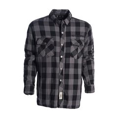 ΠΟΥΚΑΜΙΣΟ WCC Dominator riding flannel shirt grey/black CE appr.