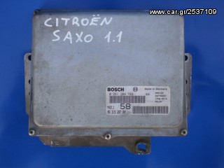 CITROEN SAXO 1.1 ΕΓΚΕΦΑΛΟΣ ΚΙΝΗΤΗΡΑ BOSCH 0 261 204 768  