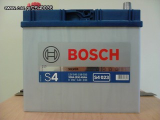 ΓΝΗΣΙΑ ΜΠΑΤΑΡΙΑ BOSCH® ΜΕ ΠΙΣΤΟΠΟΙΗΤΙΚΟ S4023 45AH (330A ΕΝ)  MONO ME 59 €! & ΜΟΝΟ ΣΤΟΝ "ΠΑVΛΟ" ΑΝΑΤΟΛΙΚΑ & ΔΥΤΙΚΑ