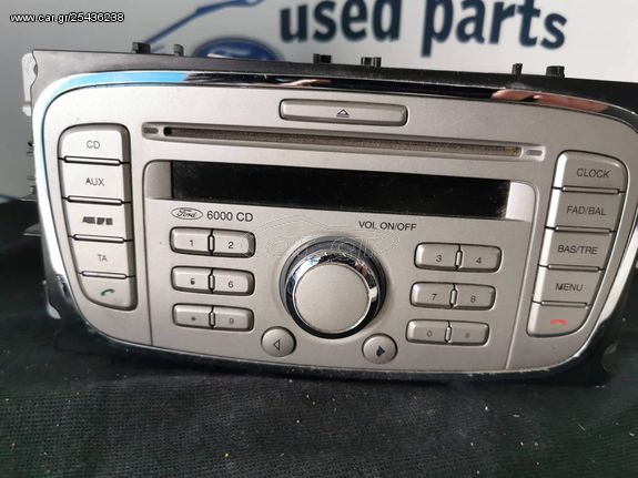 8M5T-18C815-AB Ford 6000CD  Focus Radio cd player 2008-2011 with code