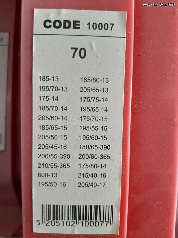ΧΙΟΝΟΑΛΥΣΙΔΕΣ 70
