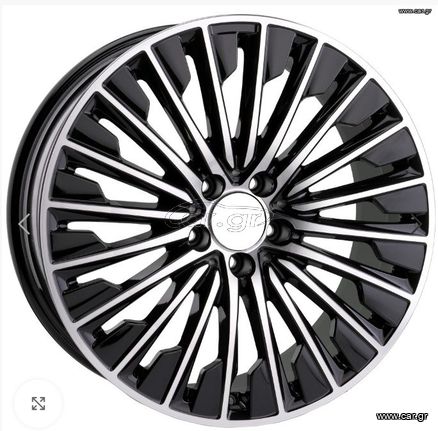 MERCEDES STYLE-1142 8X18 5X112 ET43 ΕΩΣ 12 ΑΤΟΚΕΣ ΔΟΣΕΙΣ