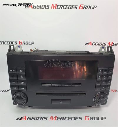 RADIO - CD MERCEDES A CLASS W169 - B CLASS W245 ΠΛΗΡΩΣ ΛΕΙΤΟΥΡΓΙΚΟ *A1698204789*