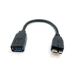 POWERTECH καλώδιο USB 3.0 σε USB Micro B CAB-U155, 0.3m, μαύρο