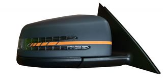 ΑΥΤΟΚΟΛΛΗΤΑ ΚΑΘΡΕΠΤΩΝ AMG LOOK ΓΙΑ MERCEDES-BENZ C-CLASS (W204)(ΠΟΡΤΟΚΑΛΙ ΜΑΤ)
