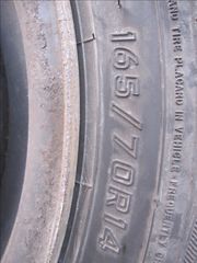 ΧΙΟΝΟΛΑΣΤΙΧΑ SUZUKI SWIFT 165-70-14 MAZI ME ZANTEΣ-thumb-1