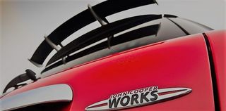 Αυθεντική MINI JCW Carbon Fiber Αεροτομή Οροφής - Μαύρη Βάση για One, Cooper, S, JCW R56