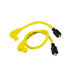 ΜΠΟΥΖΟΚΑΛΩΔΙΑ TAYLOR 8MM METALLIC SPARK PLUG WIRE KIT YELLOW