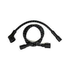 ΜΠΟΥΖΟΚΑΛΩΔΙA TAYLOR BRAIDED CLOTH WIRE SET BLACK WITH BLUE TRACER