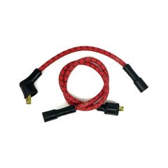 ΜΠΟΥΖΟΚΑΛΩΔΙA TAYLOR BRAIDED CLOTH WIRE SET RED WITH BLACK TRACER