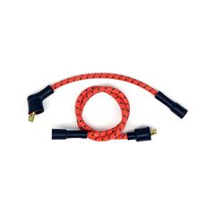 ΜΠΟΥΖΟΚΑΛΩΔΙA TAYLOR BRAIDED CLOTH WIRE SET ORANGE WITH BLACK TRACER