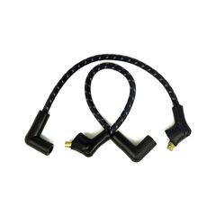 ΜΠΟΥΖΟΚΑΛΩΔΙA TAYLOR BRAIDED CLOTH WIRE SET BLACK WITH BLUE TRACER