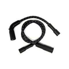 ΜΠΟΥΖΟΚΑΛΩΔΙA TAYLOR BRAIDED CLOTH WIRE SET BLACK WITH BLUE TRACER
