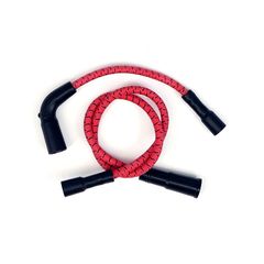 ΜΠΟΥΖΟΚΑΛΩΔΙA TAYLOR BRAIDED CLOTH WIRE SET RED WITH BLACK TRACER