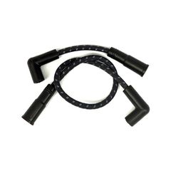 ΜΠΟΥΖΟΚΑΛΩΔΙA TAYLOR BRAIDED CLOTH WIRE SET BLACK WITH BLUE TRACER