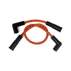 ΜΠΟΥΖΟΚΑΛΩΔΙA TAYLOR BRAIDED CLOTH WIRE SET ORANGE WITH BLACK TRACER
