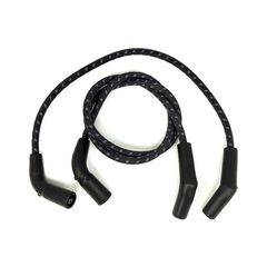 ΜΠΟΥΖΟΚΑΛΩΔΙA TAYLOR BRAIDED CLOTH WIRE SET BLACK WITH BLUE TRACER