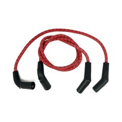 ΜΠΟΥΖΟΚΑΛΩΔΙA TAYLOR BRAIDED CLOTH WIRE SET RED WITH BLACK TRACER