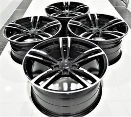 BMW STYLE 5480 8,5/9,5X18 5X120 ET35 FACE BLACK MACHINED *MPOULAKIS PROJECTS*