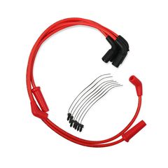 ΜΠΟΥΖΟΚΑΛΩΔΙΑ Accel 8mm S/S Spiral core wire red