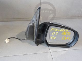 FORD MAVERICK '03 2.0 16V (5Θ) ΚΑΘΡΕΠΤΗΣ ΗΛΕΚΤΡΙΚΟΣ ΔΕΞΙΟΣ (ΧΡΩΜΙΟ)