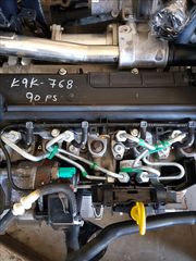 renault clio-kangoo -nissan κινητηρας engine diesel dci.k9k-769 1500 90 ps