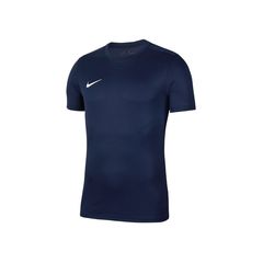 Nike Park VII Ανδρικό Αθλητικό T-shirt Κοντομάνικο Dri-Fit Navy Μπλε BV6708-410