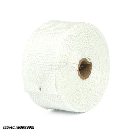 ΠΑΝΙ/ΙΜΑΝΤΑΣ ΕΞΑΤΜΙΣΗΣ Pro-Tect, exhaust insulating wrap. 1" wide. White