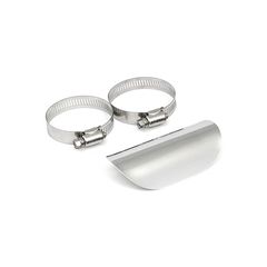 ΠΡΟΣΤΑΤΕΥΤΙΚΟ/ΚΑΛΥΜΜΑ ΕΞΑΤΜΙΣΗΣ Universal smooth heat shield, 4" long. Chrome