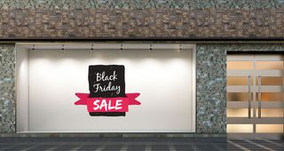 Black Friday "Sales" με κορδέλα Μεγάλο