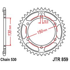 Γραναζι πισω 859.39 / FE 3771.39 39Δ FE SPROCKETS - (10110-677)