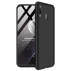 GKK 360 Protection Case Front and Back Case Full Body Cover Samsung Galaxy M20 black