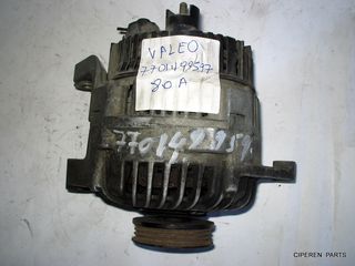 ΔΥΝΑΜΟ , VALEO,K7M- RENAULT 1,4 1,6, 7701499597	, 80A , MEGANE7700866507,7700871033,7701499603, 