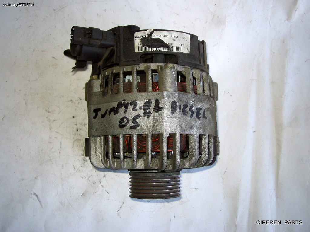 ΔΥΝΑΜΟ , DENSO , JUMPY 2.0cc DIESEL 2005,BOXER