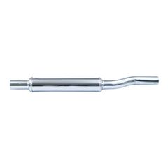 ΤΕΛΙΚΟ ΕΞΑΤΜΙΣΗΣ WL Flathead muffler, no baffle. chrome