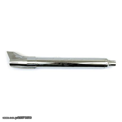 ΤΕΛΙΚΟ ΕΞΑΤΜΙΣΗΣ 58-66 OEM style Rocket Fishtail muffler, 33". Chrome