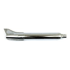 ΤΕΛΙΚΟ ΕΞΑΤΜΙΣΗΣ 58-66 OEM style Rocket Fishtail muffler, 28". Chrome