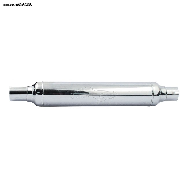ΤΕΛΙΚΟ ΕΞΑΤΜΙΣΗΣ 58-E78 Cigar type muffler. 22" long. Chrome