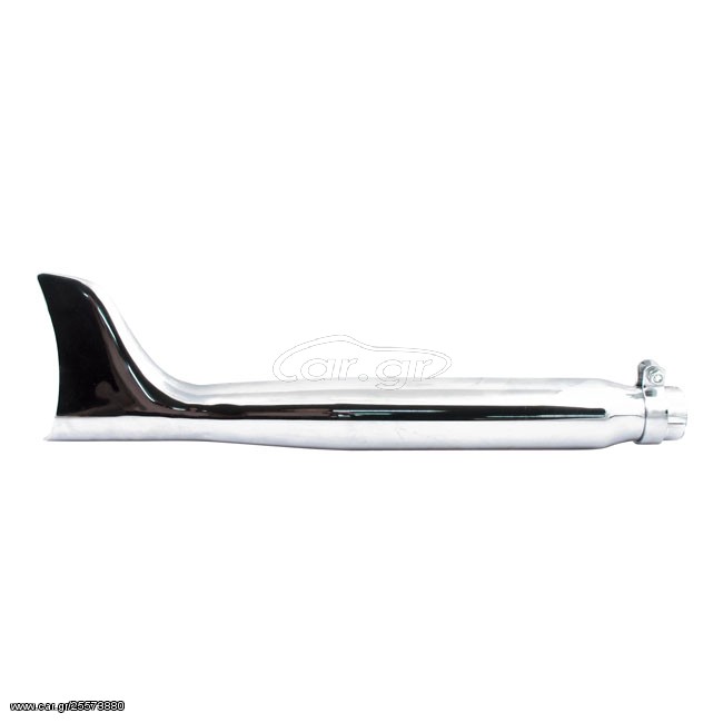 ΤΕΛΙΚΟ ΕΞΑΤΜΙΣΗΣ Universal Fishtail muffler, 22". Chrome