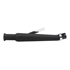 ΤΕΛΙΚΟ ΕΞΑΤΜΙΣΗΣ Universal Trumpet muffler, upswept right. 20.5" long. Black