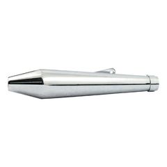 ΤΕΛΙΚΟ ΕΞΑΤΜΙΣΗΣ Universal Megaton muffler. 19-1/2" long. Chrome
